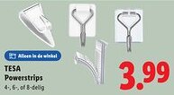 Lidl Tesa powerstrips aanbieding