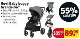 Kruidvat Novi Baby buggy Grande Go aanbieding
