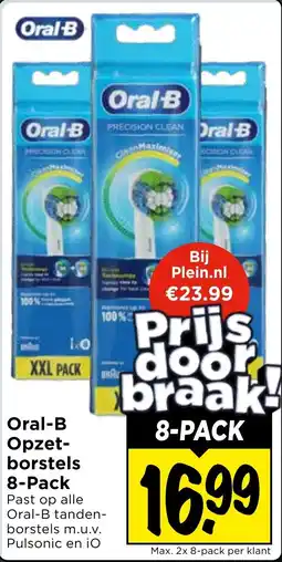 Vomar Voordeelmarkt Oral-B Opzetborstels aanbieding