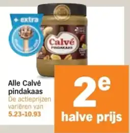Albert Heijn Alle Calvé pindakaas aanbieding