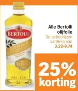 Albert Heijn Alle Bertolli olijfolie aanbieding