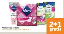Albert Heijn Alle Libresse en Tena aanbieding