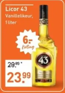 Albert Heijn Licor 43 Vanillelikeur aanbieding