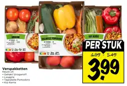 Vomar Voordeelmarkt Verspakketten aanbieding