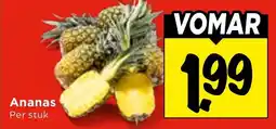 Vomar Voordeelmarkt Ananas aanbieding