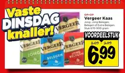 Vomar Voordeelmarkt Vergeer kaas aanbieding