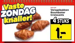 Vomar Voordeelmarkt Versgebakken roomboter croissants aanbieding