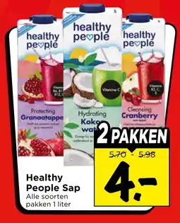 Vomar Voordeelmarkt Healthy people sap aanbieding