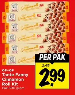 Vomar Voordeelmarkt Tante fanny cinnamon roll kit aanbieding