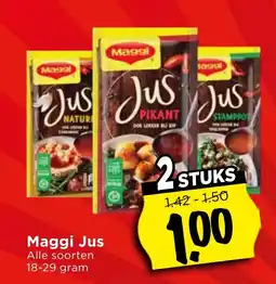 Vomar Voordeelmarkt Maggi jus aanbieding