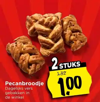 Vomar Voordeelmarkt Pecanbroodje aanbieding