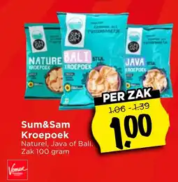 Vomar Voordeelmarkt Sum&sam kroepoek aanbieding