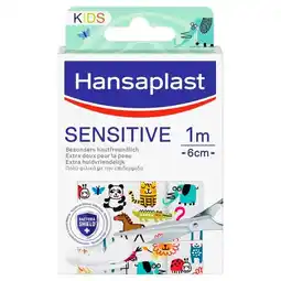 Trekpleister Hansaplast Sensitive Kids Pleisters aanbieding