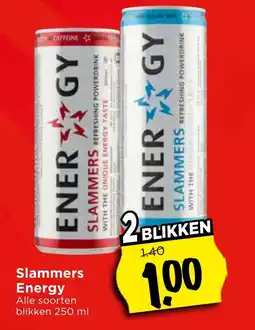 Vomar Voordeelmarkt Slammers energy aanbieding