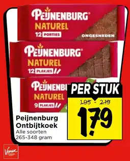 Vomar Voordeelmarkt Peijnenburg ontbijtkoek aanbieding