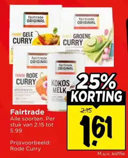 Vomar Voordeelmarkt Fairtrade aanbieding