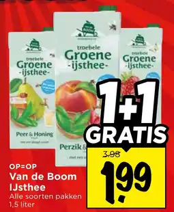 Vomar Voordeelmarkt Van de boom ijsthee aanbieding