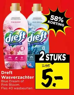 Vomar Voordeelmarkt Dreft wasverzachter aanbieding