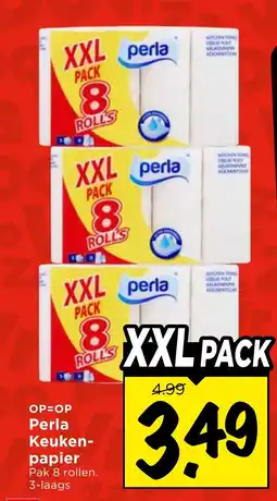 Vomar Voordeelmarkt Perla Keuken papier aanbieding