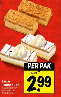 Vomar Voordeelmarkt Luxe tompouce aanbieding