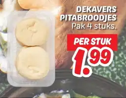 Dekamarkt Dekavers pitabroodjes aanbieding