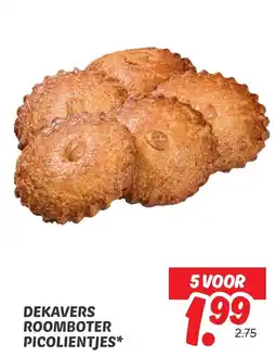 Dekamarkt Dekavers roomboter picolientjes aanbieding