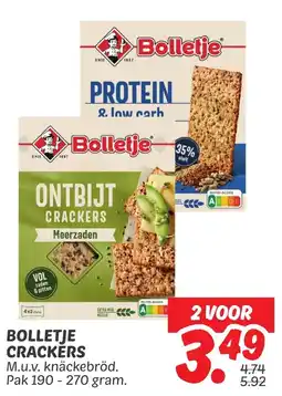 Dekamarkt Bolletje crackers aanbieding