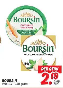 Dekamarkt Boursin aanbieding
