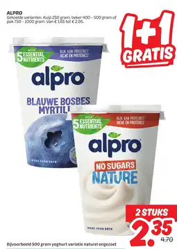 Dekamarkt Alpro aanbieding