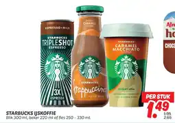 Dekamarkt Starbucks ijskoffie aanbieding