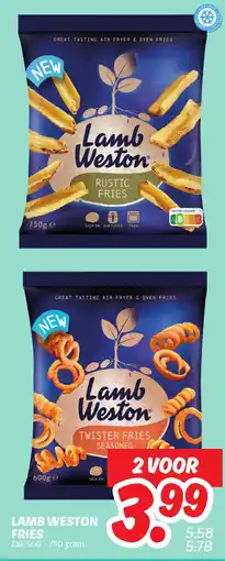 Dekamarkt Lamb westo fries aanbieding