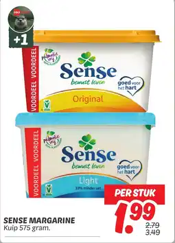 Dekamarkt Sense margarine aanbieding