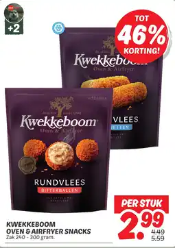 Dekamarkt Kwekkeboom oven & airfryer snacks aanbieding