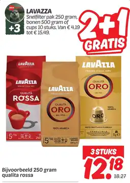 Dekamarkt Lavazza aanbieding