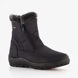 Scapino Gevoerde dames snowboots zwart aanbieding