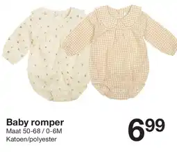 Zeeman Baby romper aanbieding