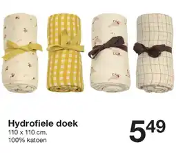 Zeeman Hydrofiele doek aanbieding