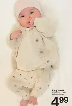 Zeeman Baby broek aanbieding