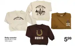 Zeeman Baby sweater aanbieding