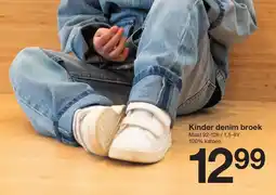 Zeeman Kinder denim broek aanbieding