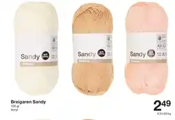 Zeeman Breigaren Sandy aanbieding