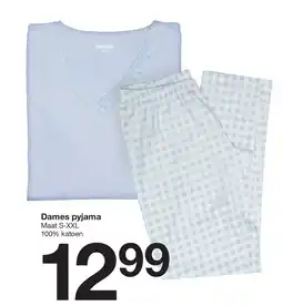Zeeman Dames pyjama aanbieding