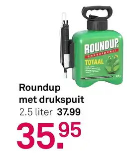 Karwei Roundup met drukspuit aanbieding