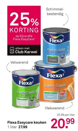 Karwei Flexa Easycare keuken aanbieding