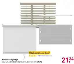 Karwei KARWEI rolgordijn aanbieding