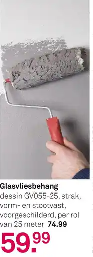 Karwei Glasvliesbehang aanbieding