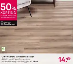 Karwei Le Noir & Blanc laminaat Authentiek aanbieding