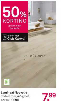 Karwei Laminaat Nouvelle aanbieding