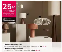 Karwei KARWEI tafellamp Daaf aanbieding