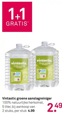 Karwei Vintastic groene aanslagreiniger aanbieding